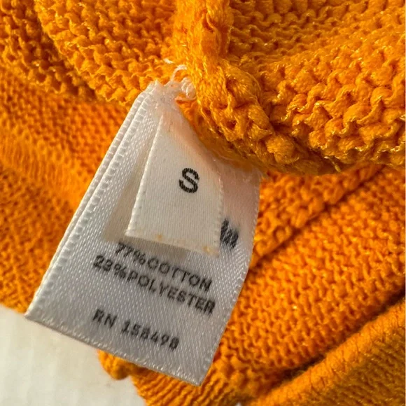 Cult Gaia Women’s Apricot Orange Cotton Blend Short Sleeve Cut Out Mini Dress - Picture 5 of 11